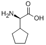 D-Cyclopentylglycine Struktur