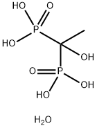 エチドロン酸一水和物 化学構造式