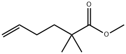 5-Hexenoic acid, 2,2-dimethyl-, methyl ester Struktur