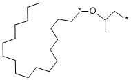 聚-1,2-丙二醇十八烷基醚                                                                                                                                                                                 , 25231-21-4, 结构式