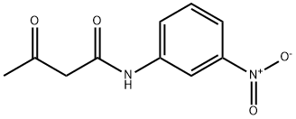乙酰乙酰间硝基苯胺,25233-49-2,结构式