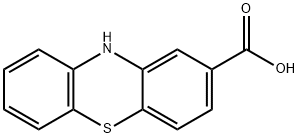 10H-吩噻嗪-2-羧酸 结构式