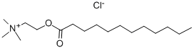 月桂酰氯化胆碱,25234-60-0,结构式