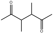 3,4-ジメチル-2,5-ヘキサンジオン 化学構造式