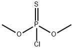 クロロチオりん酸ジメチル 化学構造式