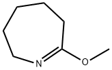7-メトキシ-3,4,5,6-テトラヒドロ-2H-アゼピン 化学構造式