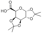 1,2,3,4-DI-O-ISOPROPYLIDENE-ALPHA-D-GALACTURONIC ACID Structure