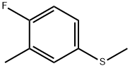Benzene, 1-fluoro-2-methyl-4-(methylthio)- (9CI) Structure
