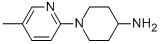 1-(5-甲基吡啶-2-基)哌啶-4-胺, 252578-19-1, 结构式