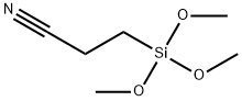 2-シアノエチルトリメトキシシラン 化学構造式