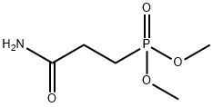 dimethyl (3-amino-3-oxopropyl)phosphonate Structure