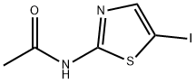 N-(5-碘噻唑-2-基)乙酰胺, 252662-43-4, 结构式