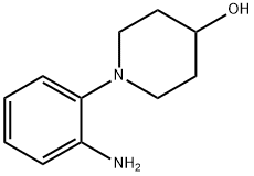 1-(2-aminophenyl)piperidin-4-ol Struktur