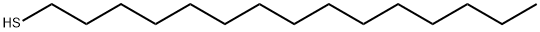 N-PENTADECYL MERCAPTAN Structure