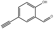 Benzaldehyde, 5-ethynyl-2-hydroxy- (9CI) Structure