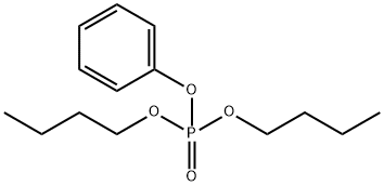 dibutyl phenyl phosphate Structure