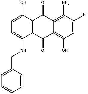 1-amino-5-(benzylamino)-2-bromo-4,8-dihydroxyanthraquinone|