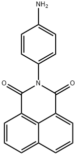 2-(4-AMINO-PHENYL)-BENZO[DE]ISOQUINOLINE-1,3-DIONE Struktur