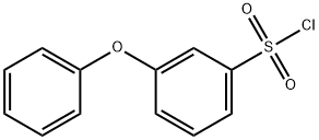 3-フェノキシベンゼンスルホニルクロリド 化学構造式