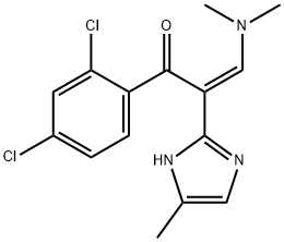 252953-86-9 (2Z)-1-(2,4-二氯苯基)-3-(二甲基氨基)-2-(5-甲基-1H-咪唑-2-基)-2-丙烯-1-酮