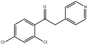 1-(2,4-DICHLORO-PHENYL)-2-PYRIDIN-4-YL-ETHANONE Structure