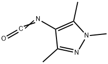 4-异氰基-1,3,5-三甲基-1H-吡唑, 252956-48-2, 结构式