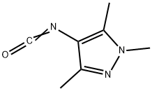 4-ISOCYANATO-1,3,5-TRIMETHYL-1H-PYRAZOLE Structure