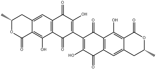 芦替菌素, 2530-39-4, 结构式