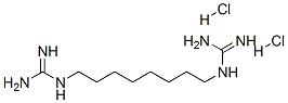 N,N'''-1,8-octanediylbisguanidine dihydrochloride 结构式