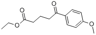 Ethyl 5-(4-methoxyphenyl)-5-oxopentanoate Structure