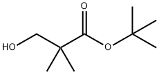 Propanoic acid, 3-hydroxy-2,2-diMethyl-, 1,1-diMethylethyl ester Structure