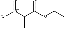 2-ニトロプロピオン酸エチル 化学構造式