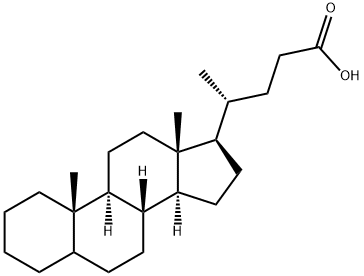 膽烷酸, 25312-65-6, 结构式