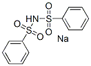 sodium N-(phenylsulphonyl)benzenesulphonamidate Structure