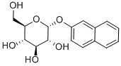 2-萘基-ALPHA-D-葡萄糖苷 结构式