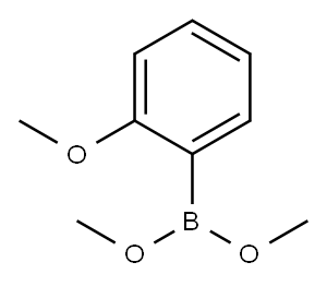 Boronic acid, (2-methoxyphenyl)-, dimethyl ester (9CI) Struktur