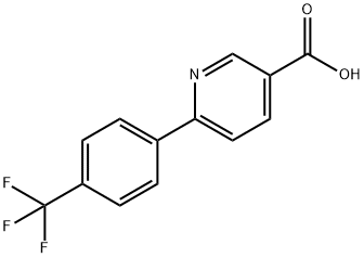 6-(4-Trifluoromethylphenyl)-nicotinic acid Structure