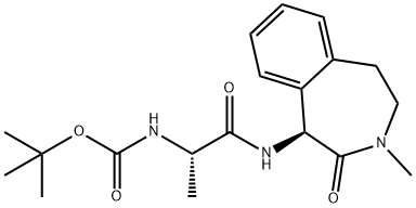 253324-93-5 Tert-Butyl(S)-1-((S)-3-methyl-2-oxo-2,3,4,5-tetrahydro-1H-benzo[d]azepin-1-ylamino)-1-oxopropan-2-ylcarbamate