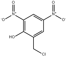 2-CHLOROMETHYL-4,6-DINITROPHENOL 结构式