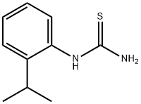 1-(2-ISOPROPYLPHENYL)-2-THIOUREA Structure