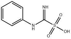 Phenylimino(amino)methanesulfonic acid Struktur