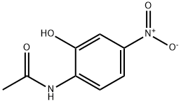 N-(2-羟基-4-硝基苯基)乙酰胺, 25351-89-7, 结构式