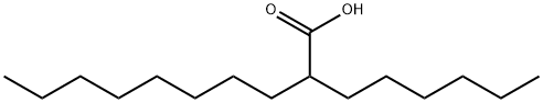 2-已基十一酸,25354-97-6,结构式