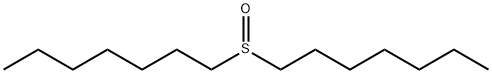 1,1'-スルフィニルビスヘプタン 化学構造式