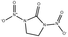 1,3-ジニトロイミダゾリジン-2-オン 化学構造式