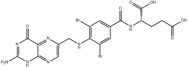 3',5'-dibromofolic acid Structure