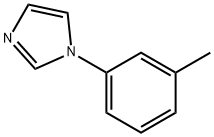 1-(M-トリル)イミダゾール 化学構造式