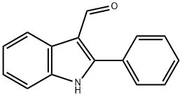 2-苯基吲哚-3-甲醛 结构式