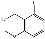 2-FLUORO-6-METHOXYBENZYL ALCOHOL Structure