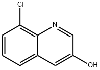 3-Quinolinol, 8-chloro- Structure